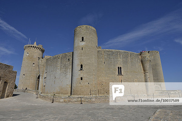 Castell de Bellver  Palma de Mallorca  Mallorca  Balearen  Spanien  Europa