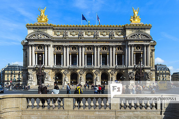 Opera Garnier  Paris  Frankreich  Europa
