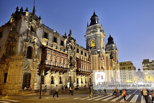 Peru  Lima  UNESCO Weltkulturerbe  Basilika Kathedrale von Lima