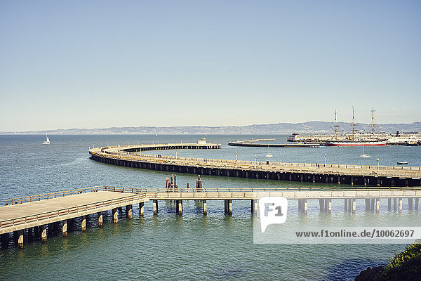 Wasserpark-Pier  San Francisco  Kalifornien  USA