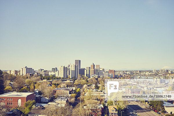 Stadtbild  Portland  Oregon  USA