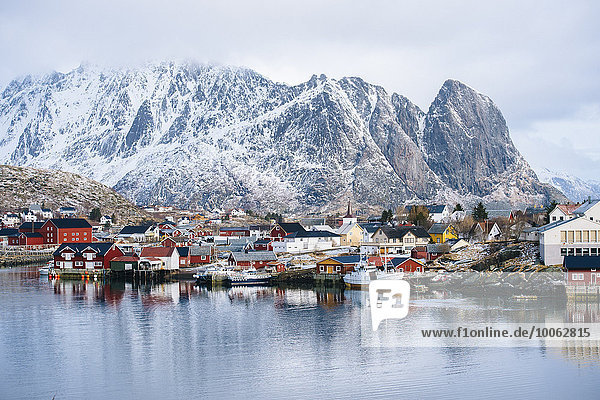 The fishing village of Reine  Lofoten  Norway