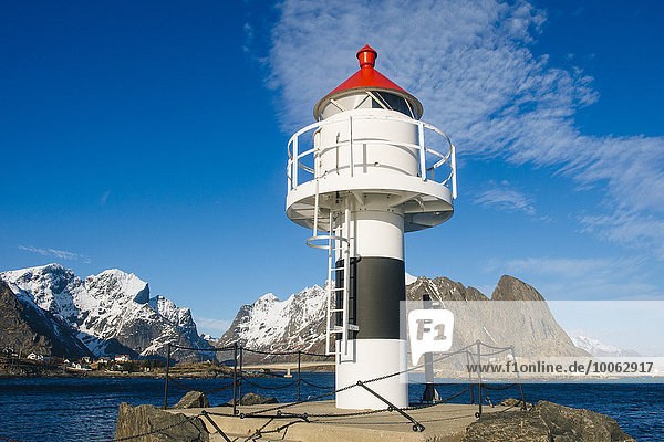Leuchtturm  Reine  Norwegen