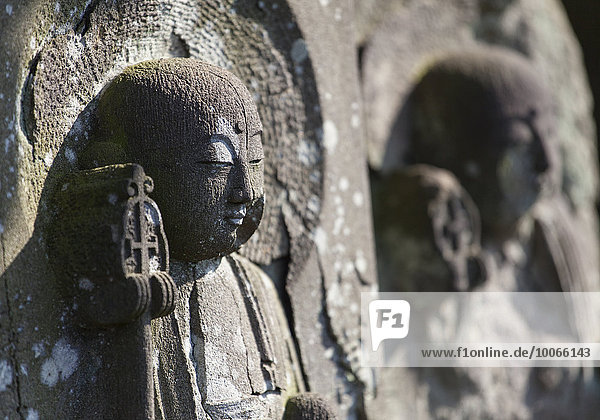 Buddhistischer Grabstein  Tokio  Japan