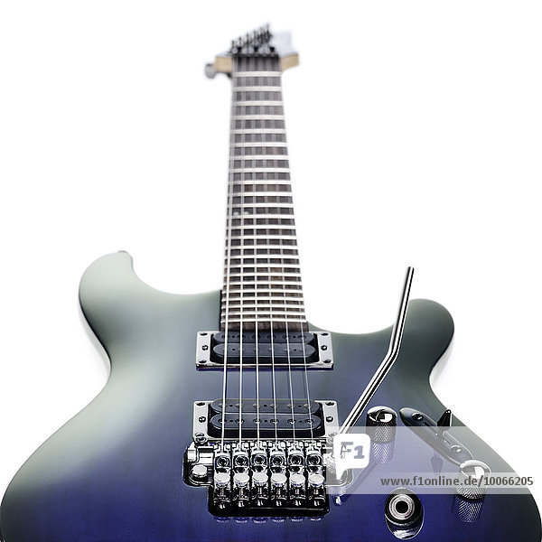 Blaue E-Gitarre Ibanez S-Serie