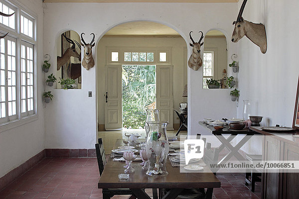 Ernest Hemingway Haus Finca La Vigia in der Nähe von Havanna Kuba Nordamerika