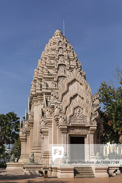 Stadtsäule im Khmer-Stil  Prasat Phanom Rung Nachbau  Schrein  City Pillar Shrine  Buriram  Provinz Buri Ram  Isan  Isaan  Thailand  Asien