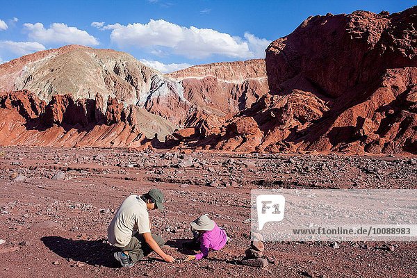 Tal Atacama Chile Regenbogen Valle