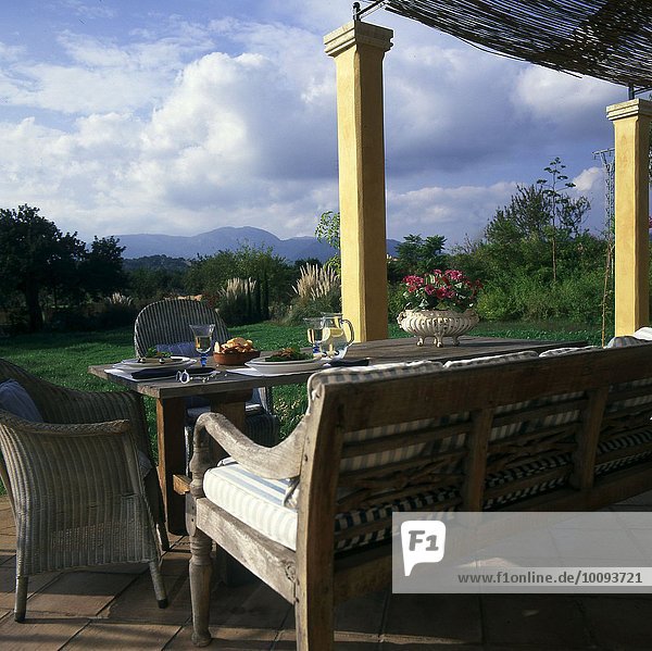 Terrasse im Süden