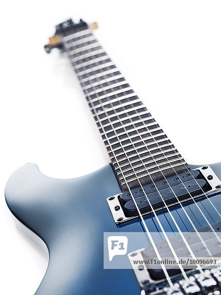 Blaue E-Gitarre Ibanez S-Serie