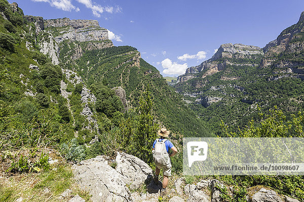 Canon de Aniscio  Ordesa National Park  Huesca  Spain  Europe