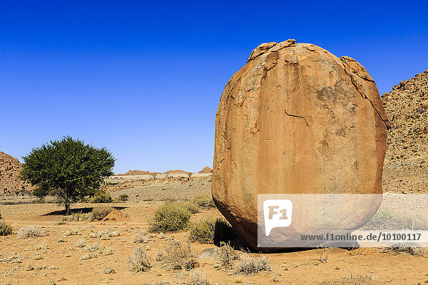 Osterei,  Granitformation auf Farm Tiras,  Tirasberge,  Namibia,  Afrika