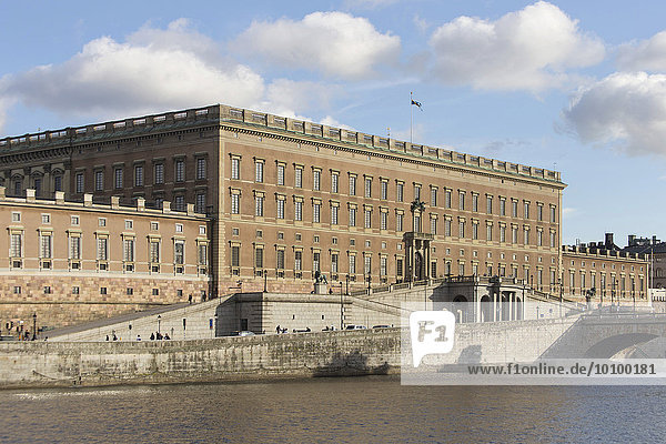 Königliches Schloss  Kungliga Slottet  Stockholm  Schweden  Europa