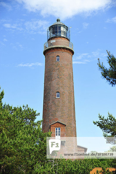 Lighthouse Darßer Ort  Darß  Mecklenburg-Western Pomerania  Germany  Europe