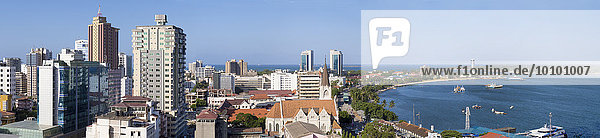 Skyline  Dar es Salaam  Tansania  Afrika