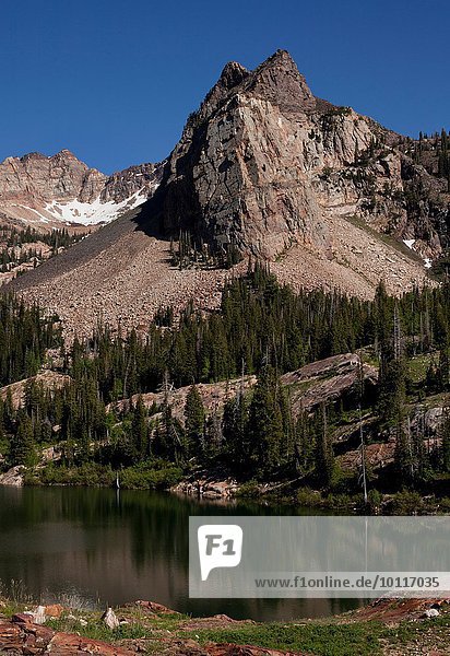 Lake Blanche und Sundial Peak Big Cottonwood Canyon Salt Lake City Utah