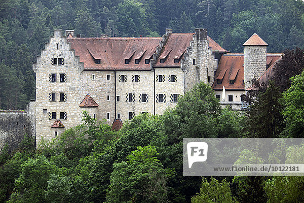 Burg Rabenstein  Oberfranken  Bayern  Deutschland  Europa
