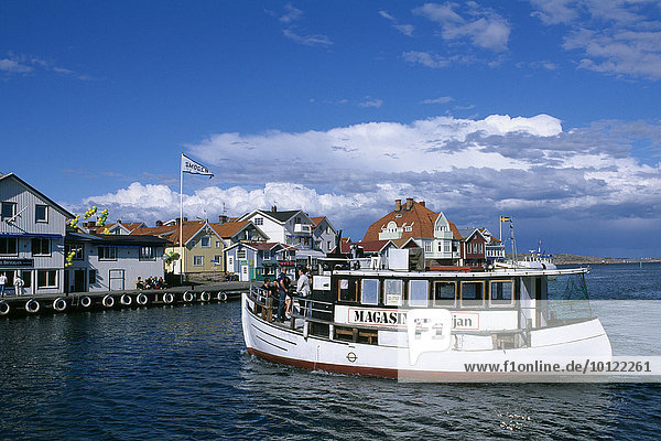 Boot  Smögen  Bohuslän  Schweden  Skandinavien  Europa