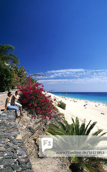 Strand von Morro Jable  Jandia Playa  Fuerteventura  Kanarische Inseln  Spanien  Europa
