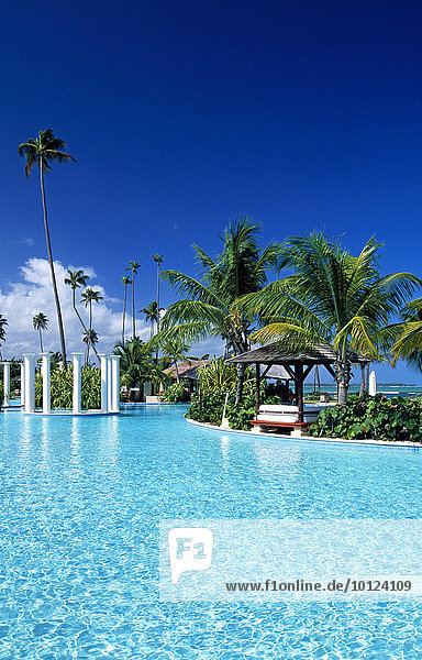Pool Gran Melia Resort bei Rio Grande Puerto Rico Karibik Nordamerika