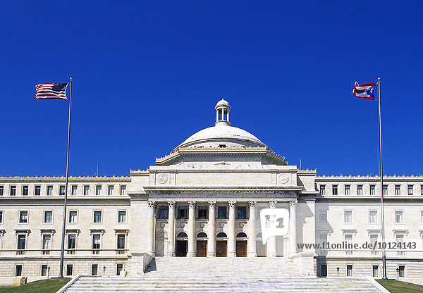 Das Kapitol San Juan Puerto Rico Karibik Nordamerika