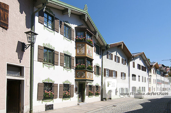 Altstadt  Füssen  Allgäu  Bayern  Deutschland  Europa