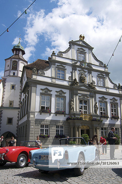 Rathaus in Wangen im Allgäu  Baden-Württemberg  Deutschland  Europa