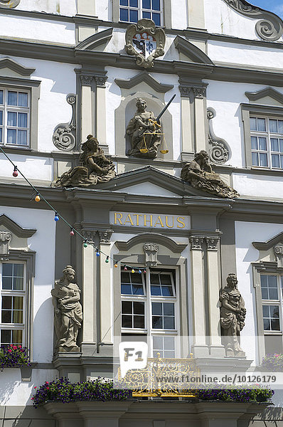 Rathaus in Wangen im Allgäu  Oberschwaben  Allgäu  Baden-Württemberg  Deutschland  Europa