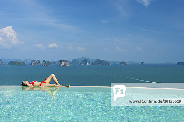 Luxushotel Evason Six Senes Hideaway auf der Insel Yao Noi bei der Insel Phuket  Thailand  Asien