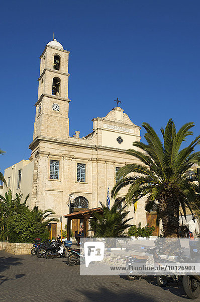 Kirche in Chania  Kreta  Griechenland  Europa