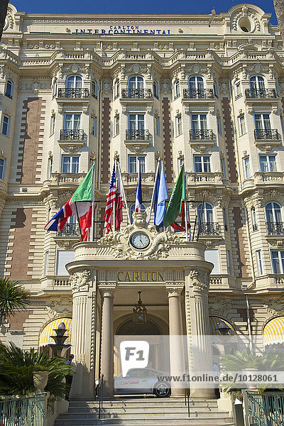 Hotel Carlton an der Croisette  Cannes  Côte d?Azur  Département Alpes-Maritimes  Provence-Alpes-Côte d?Azur  Frankreich  Europa