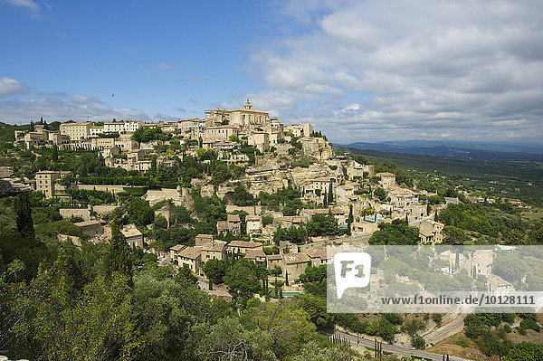 Der alte Dorfkern  Gordes  Provence  Region Provence-Alpes-Côte d?Azur  Frankreich  Europa