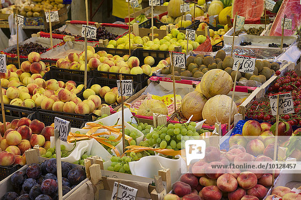 Marktstände  Palermo  Provinz Palermo  Sizilien  Italien  Europa