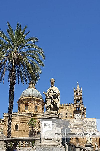 Kathedrale Maria Santissima Assunta  Palermo  Provinz Palermo  Sizilien  Italien  Europa