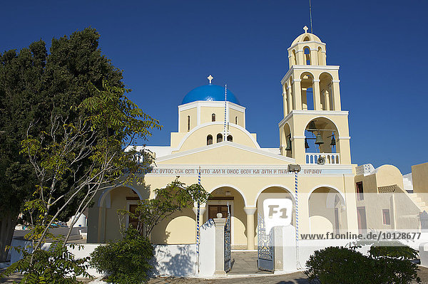 Kirche,  Oia,  Santorin,  Kykladen,  Griechenland,  Europa