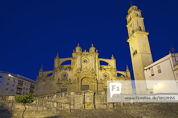 Kathedrale La Colegiata del Salvador  Jerez de la Frontera  Andalusien  Spanien  Europa