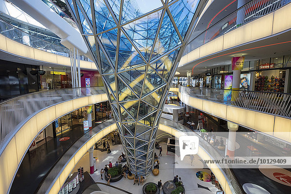 Einkaufszentrum MyZeil  Frankfurt am Main  Hessen  Deutschland  Europa