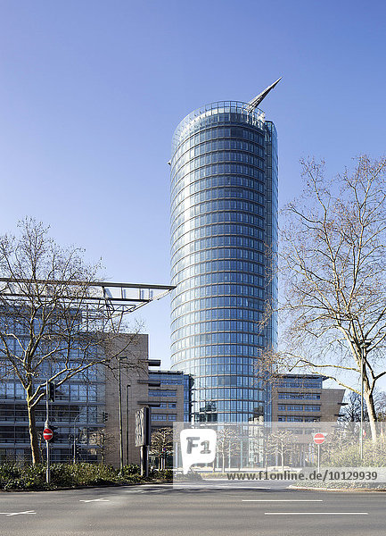 Victoria-Turm  ERGO-Versicherung  Bürohochhaus  Düsseldorf  Rheinland  Nordrhein-Westfalen  Deutschland  Europa
