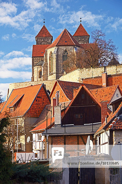 Stiftskirche St. Servatius  Quedlinburg  Sachsen-Anhaltt  Deutschland  Europa