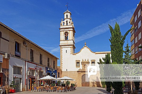 Iglesia San Antonio de Padua  Plaza del Convent  Denia  Provinz Alicante  Spanien  Europa