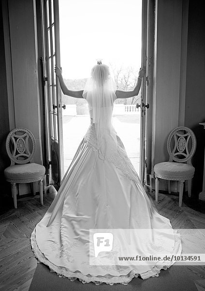 Frau Hochzeit Kleid