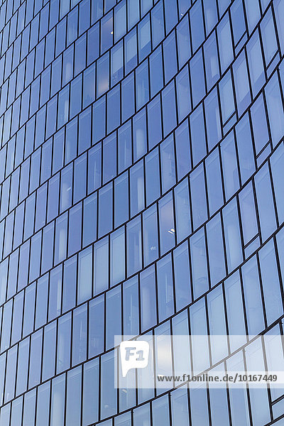 Facade of the office building Hoch Zwei  HOCH ZWEI  OMV  Austrian mineral oil administration  Vienna  Austria  Europe