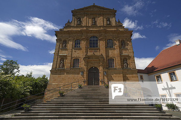 Barocke Wallfahrtskirche Maria Hilf  Amberg  Oberpfalz  Bayern  Deutschland  Europa