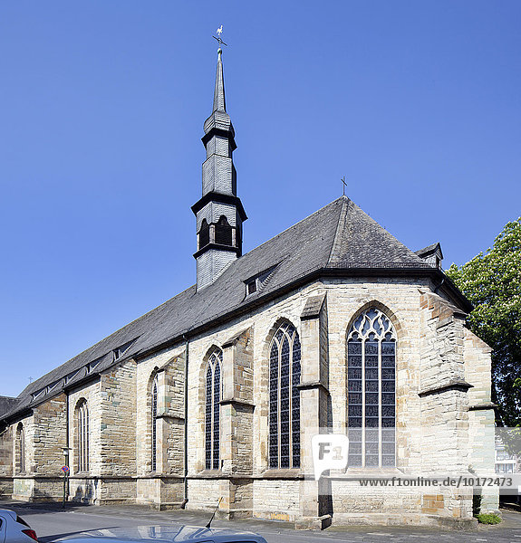 Katholische Pfarrkirche St. Agnes  Hamm  Westfalen  Nordrhein-Westfalen  Deutschland  Europa