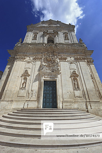 Basilika San Martino  Martina Franca  Apulien  Italien  Europa