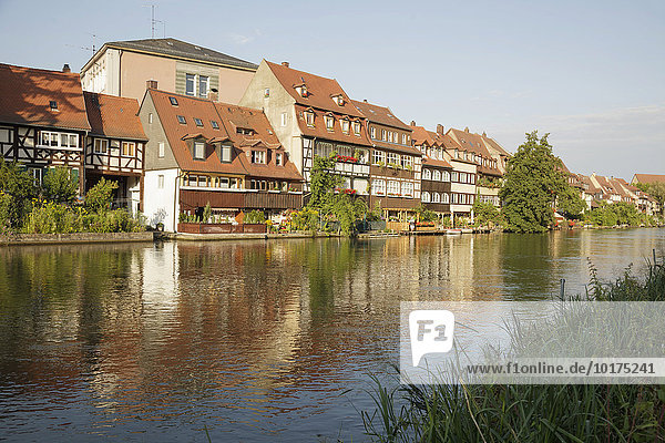 Klein Venedig  ehemaliges Fischerviertel an der Regnitz  Bamberg  Bayern  Deutschland  Europa