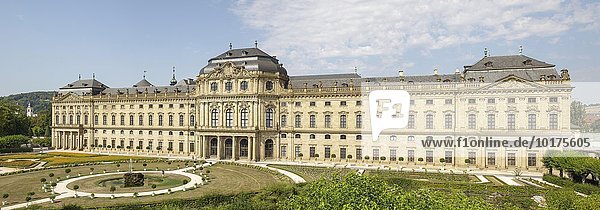 Würzburger Residenz  Würzburg  Bayern  Deutschland  Europa