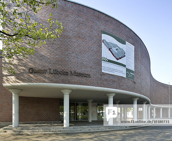 Gustav-Lübcke-Museum städtisches Sammlungs- und Ausstellungsgebäude Hamm Westfalen Nordrhein-Westfalen Deutschland Europa
