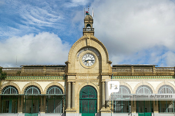 Bahnhofsgebäude  Antananarivo  Madagaskar  Afrika