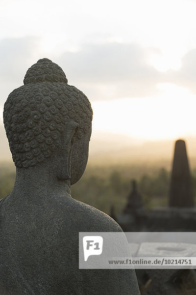 Statue Borobudur Buddha Indonesien